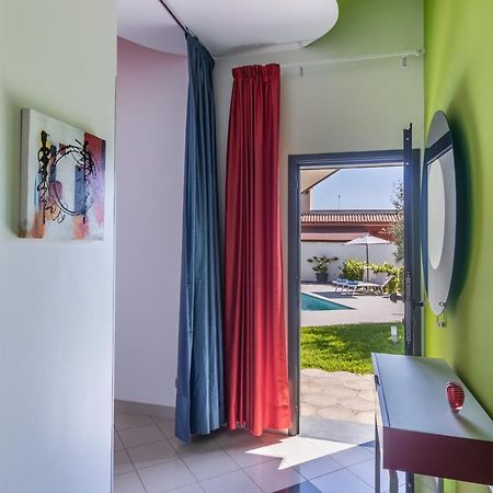 Villa Teocrito, Piscina & Mare 아볼라 외부 사진